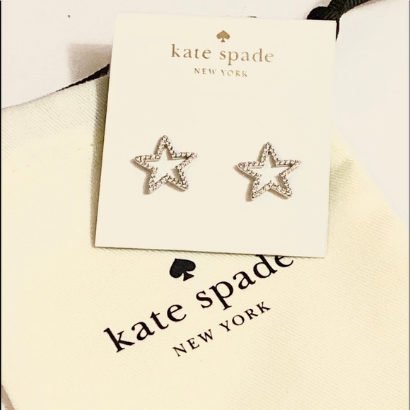 kate spade Jewelry - Kate spade star stud earrings